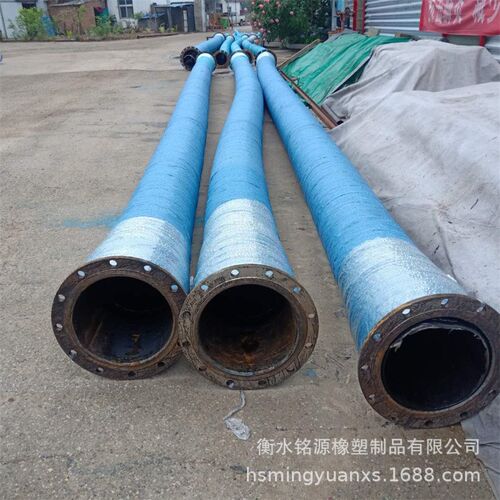 大口径胶管 耐磨钢丝p胶管 钢丝骨架排吸泥橡胶管煤矿瓦斯抽排胶