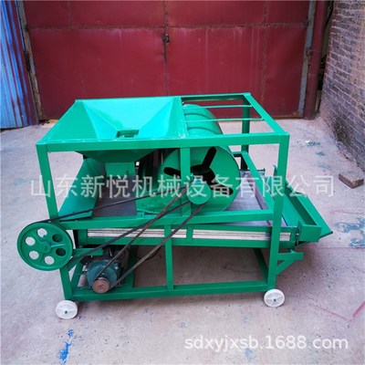 大豆水稻清选机 粮食震动除杂机 吸风式移动小麦去瘪除杂清选机