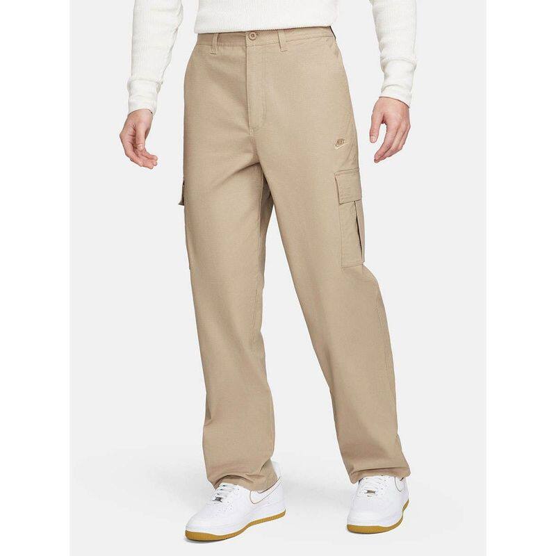 NIKE/耐克男子Club工装长裤棉质宽松直筒运动休闲裤FZ5766-247