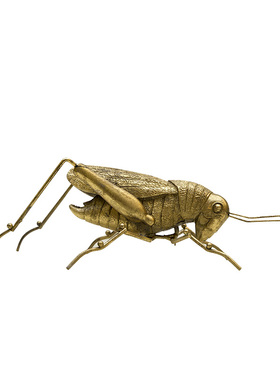 家居饰品个性创意百搭复古铸铁昆虫组合铁艺创意吉祥福禄动物摆件