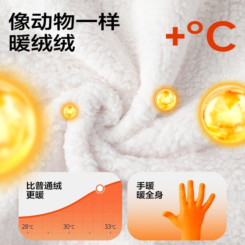 儿童午睡毯子小学生教室用抱枕斗篷午休神器披肩毛毯加厚盖被秋冬