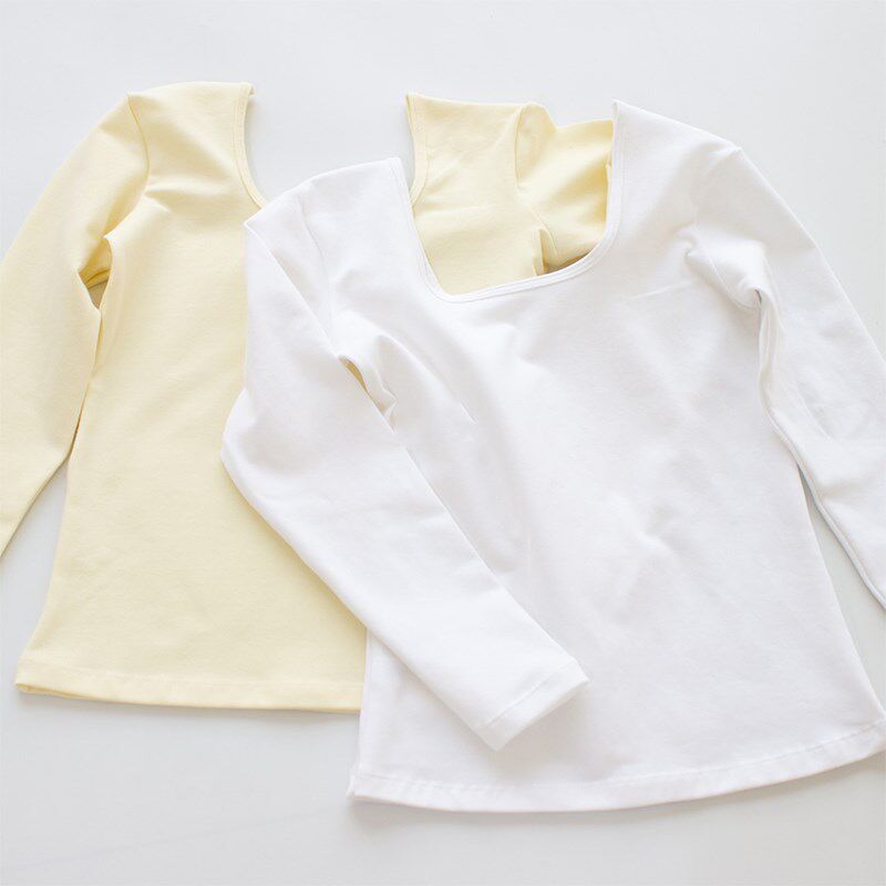 儿童u领打底女童打底衫大领口纯棉跳舞秋衣宝宝汉服内搭上衣白色,童装/婴儿装/亲子装,T恤,淘宝优惠券,粉丝福利购,淘宝优惠卷