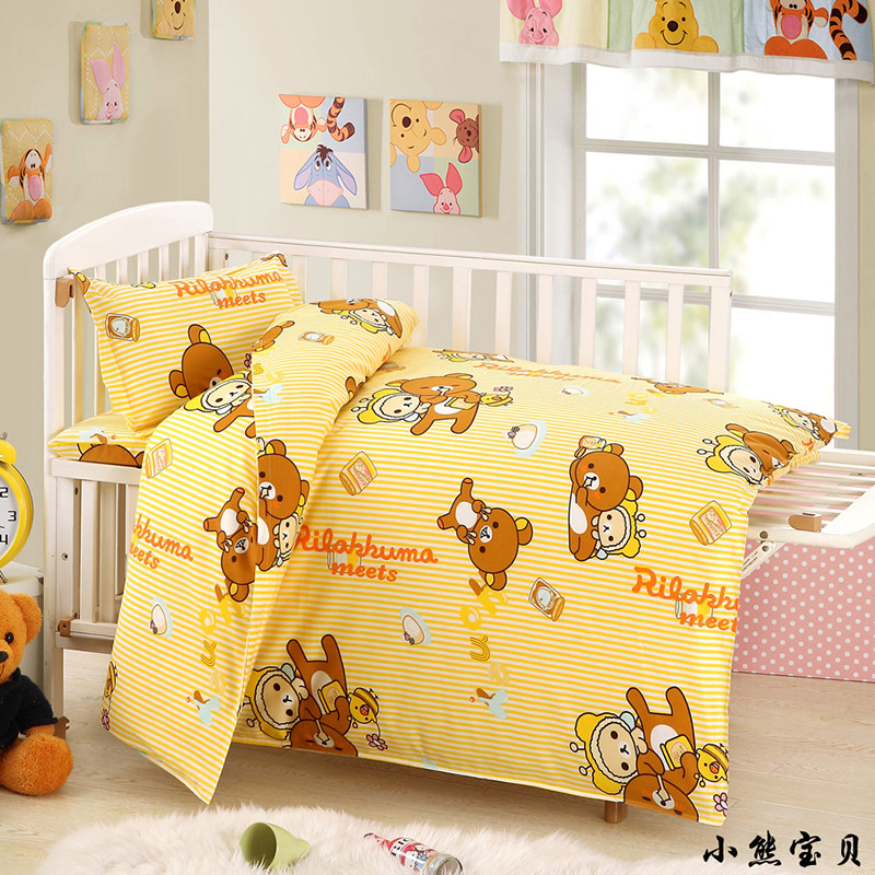 幼儿园被子三件套含芯儿童入园午睡被六件套宝宝冬被全棉被褥,婴童用品,婴童/儿童三件套,淘宝优惠券,粉丝福利购,淘宝优惠卷
