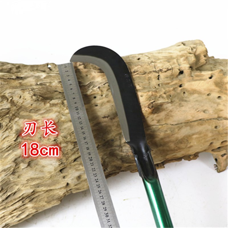 禾镰免磨长柄勾镰刀农用锰钢弯刀开路劈柴砍树刀镰刀割草刀勾枝刀