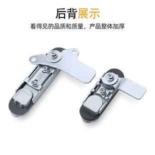 基业箱锁通讯箱平面锁AB403配电箱柜门锁AB402电气柜锁明装通用锁