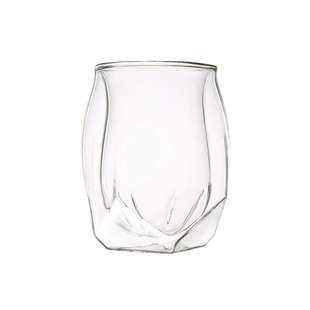 创意洋酒杯家用闻香杯套装 出口欧洲双层威士忌酒杯子无铅玻璃欧式