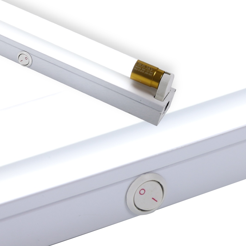 T8灯管一体化LED灯带开关 分体式支架日光灯 流水线用节能超亮