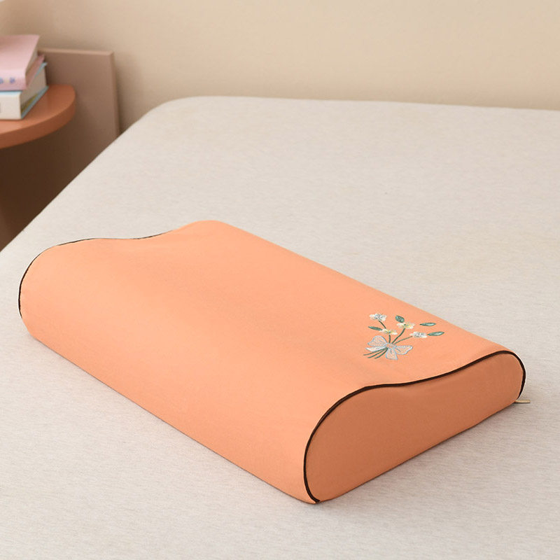 乳胶枕套纯棉橡胶枕头套大人60x40全棉水洗棉儿童记忆枕套50x30