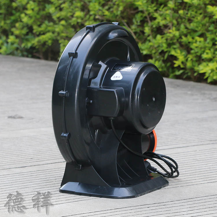 750W塑料气模低噪音鼓风机 充气堡 卡通立柱 拱门 帐篷 抓钱机