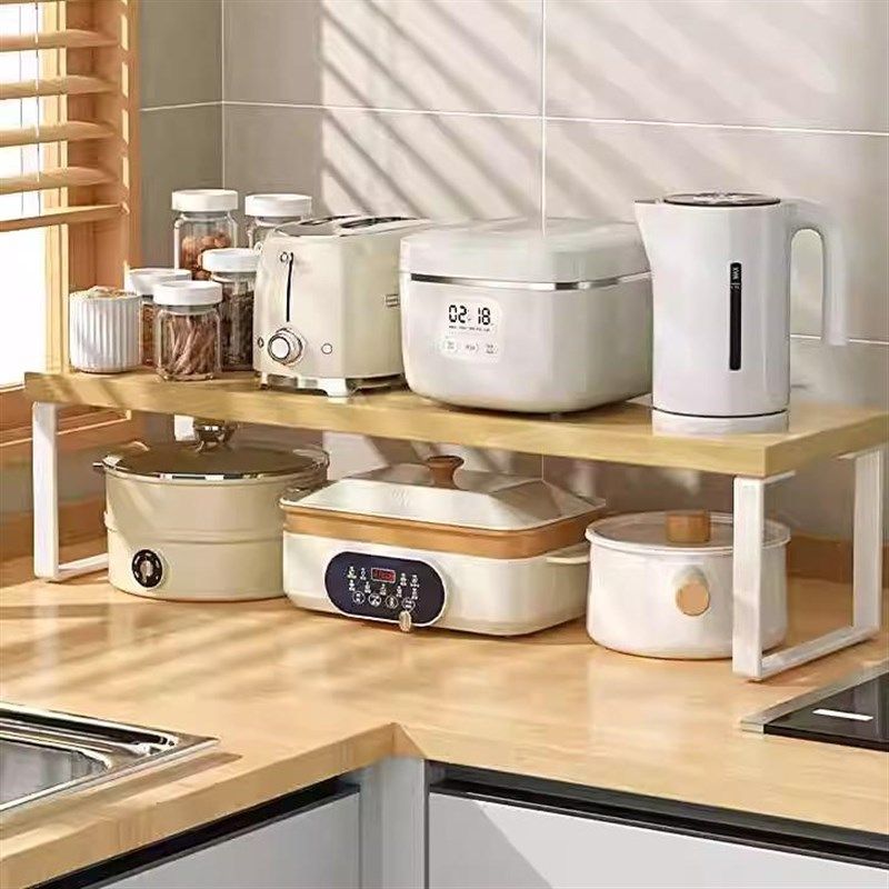 厨房台面置物收纳隔板架子橱柜内分层整理神器锅碗储物架叠加架子,厨房/烹饪用具,厨房置物架/置物柜/角架,淘宝优惠券,粉丝福利购,淘宝优惠卷