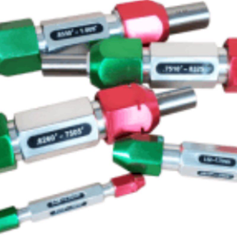 三色塞规手柄 铝合金通止规手柄 销规针规夹持器 光滑量棒手柄