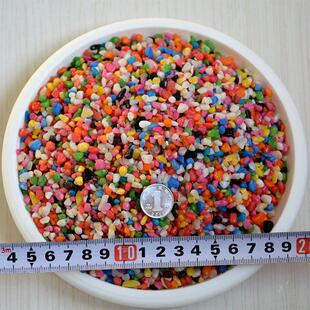 花盆铺面鹅卵石彩色小石头盆栽装饰白石子花瓶盆景里的雨花石鱼缸