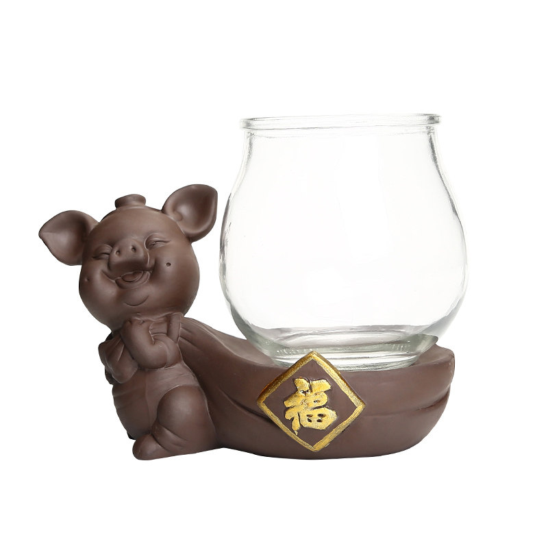 创意绿萝水培植物透明玻璃花瓶家用客厅装饰摆件水养插花陶瓷器皿,鲜花速递/花卉仿真/绿植园艺,花瓶,淘宝优惠券,粉丝福利购,淘宝优惠卷