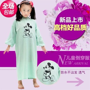 卡通儿童围布发廊专用婴儿宝宝家用倒穿服理发衣剪发美发 新品