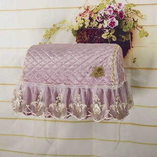 电热水器防晒遮阳布罩毛绒韩式防尘装饰保护套米色盖巾盖布全包好