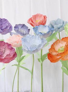 场橱窗装饰虞多彩美人纸艺花路引摆拍件照大型商活动艺术装rT0dpv