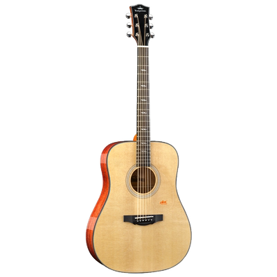 卡普马云杉木全单木吉它kepma