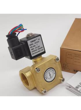 NBSZC神州0927400先导式高压水阀常闭1寸电磁阀1.6Mpa立式气阀