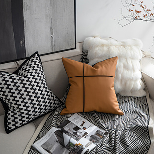 沙发抱枕靠垫客厅轻奢高级感北欧现代简约法式 样板间组合靠枕床头