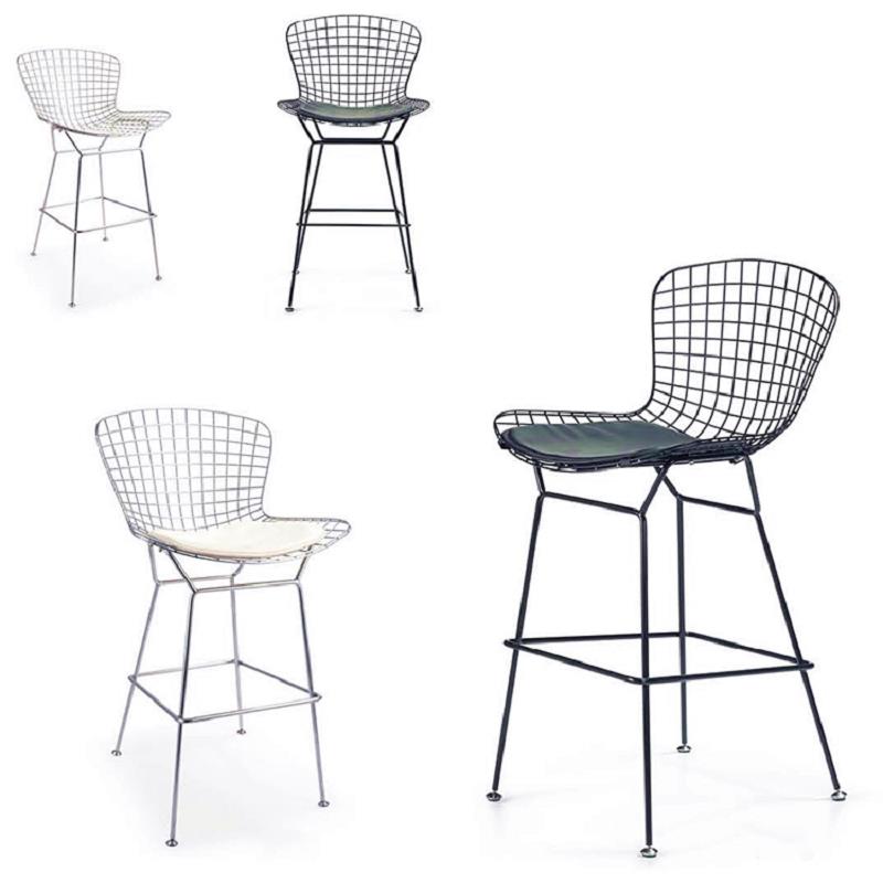 户外不锈钢吧台椅奶茶店咖啡厅酒馆餐厅会所前台铁艺创意高脚椅子