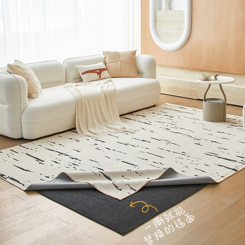 双层可拆洗机洗奶油地毯客厅2025