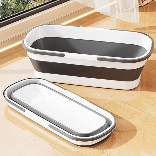 拖把桶2025新款家用长方形折叠拖地加厚塑料大单桶拖布洗车沥水盆