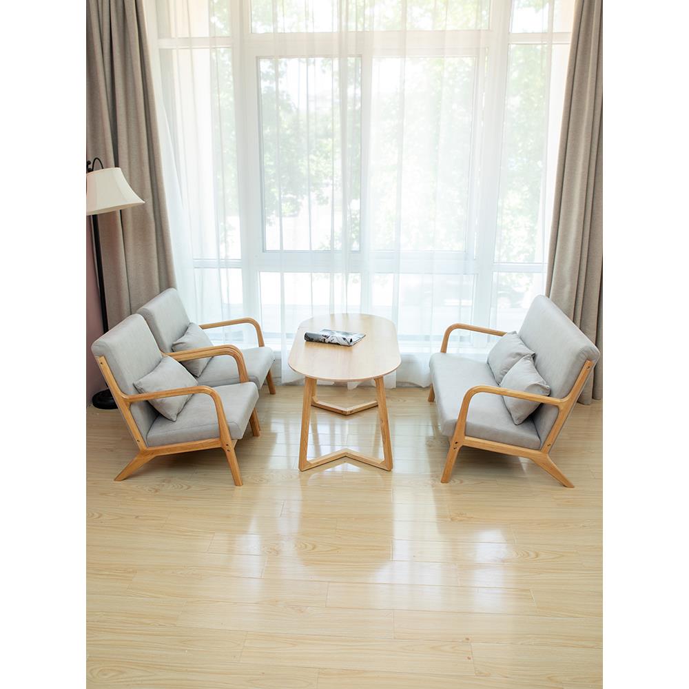 休闲接待沙发办公室民宿客房咖啡厅阳光房洽谈会客奶茶店沙发桌椅