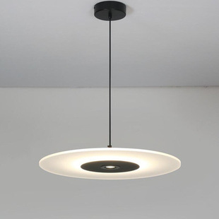 现代简约圆形飞碟餐厅吧台吊灯台湾艾舍人创意个性卧室书房灯