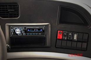 陕汽德龙新M3000重卡牵引蓝牙车载MP3插卡播放器汽车收音机主机