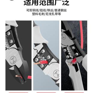 绿林斜口钳电工专用偏口小钳子斜嘴6寸剪钳工业级水口钳可剪钢丝