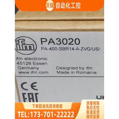 IFM PA3020 PA3022 PA3029 PA3523 易福门【议价】