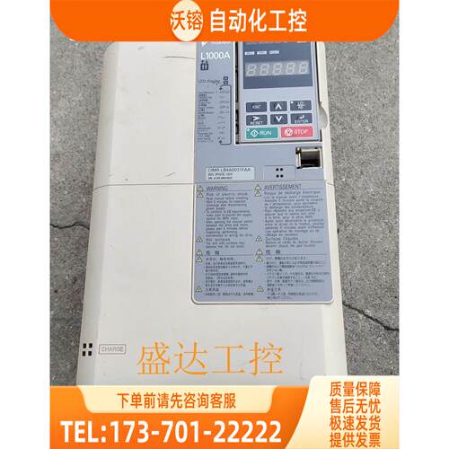 安川电梯变频器 L1000A CIMR-LB4A0031FAA 15KW 380V 九新【议价