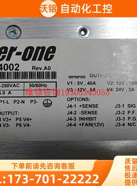 POWER-ONE 开关电源PFC375-4002 V1【议价】