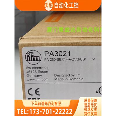 IFM PA3021 PA3020 PA3022 PA3024 PA3258 易福门【议价】