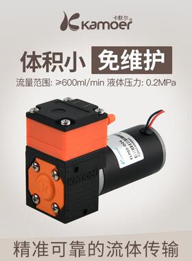 ELP02600ml/min微型隔膜泵24v12v自吸泵迷你抽水泵