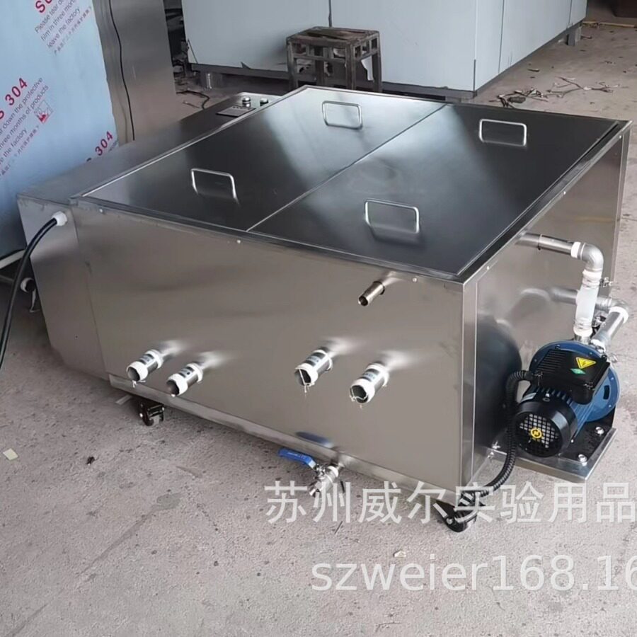 供应苏州威尔不锈钢恒温水箱HH-500L循环水箱加热水箱水油两用