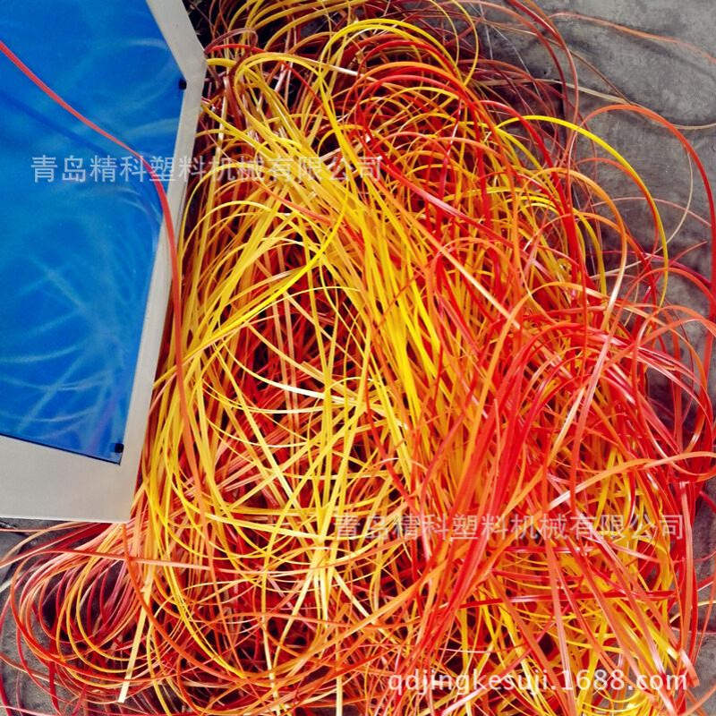 供应 青岛精科 PE塑料仿藤条挤出机 塑料藤条生产线设备