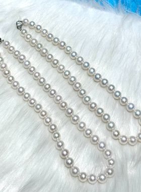 【OYZZ】强珠光珍珠项链-约9mm（多样性发其一）-26328