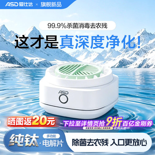 爱仕达果蔬清洗机洗水果神器