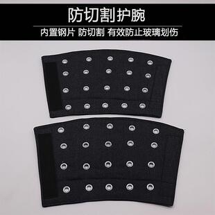 爆款防割护手臂防划伤袖套工业搬运抬钢铁玻璃厂耐磨加厚牛仔护腕