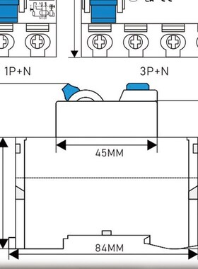 TNID-63电磁式小型漏电保护器空气开关家用工业漏电保护开关断路