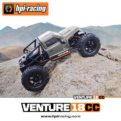 HPI 1/18 VENTURE18 CC FLUX 无刷RC遥控电动四驱攀爬车越野车