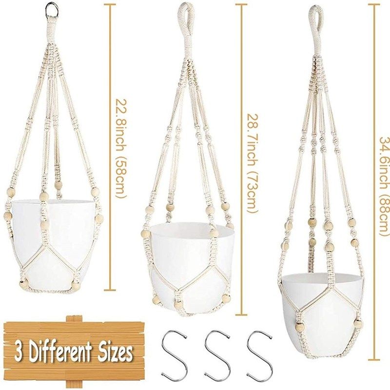 新园艺植物花盆吊篮网兜悬挂式编织花盆编织吊篮网兜棉线吊篮网兜,鲜花速递/花卉仿真/绿植园艺,育苗盘/营养钵,淘宝优惠券,粉丝福利购,淘宝优惠卷