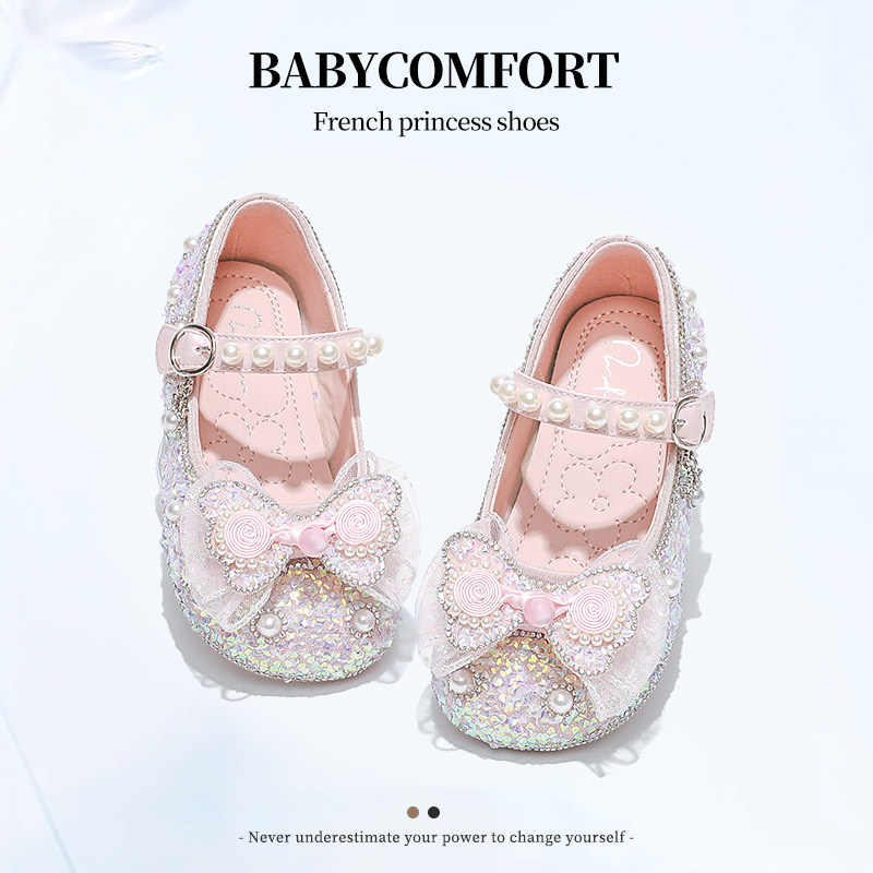 女童鞋子儿童公主鞋2025新款春秋季女孩水晶小皮鞋软底表演出单鞋,童鞋/婴儿鞋/亲子鞋,水晶/水钻鞋,淘宝优惠券,粉丝福利购,淘宝优惠卷
