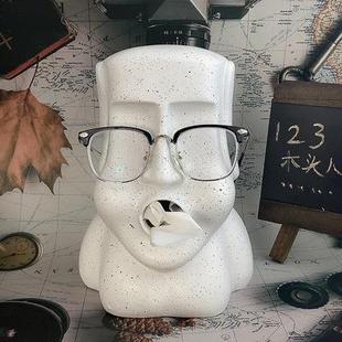 台式 耳麦架耳机盒收纳桌面展示置物支撑托摆件 电脑耳机支架头戴式