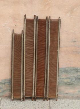 民俗老物件竹篦子老式织布机配件竹篦子复古怀旧收藏品制茶台茶具