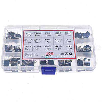 15种150个TO-126 B772-2P4M 直插晶体管三极管音频功放推动对管