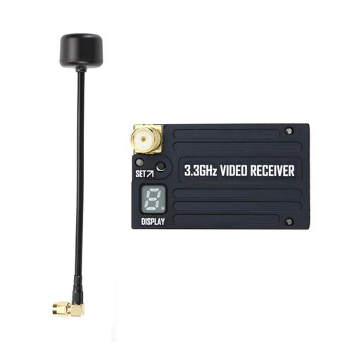 RushFPV 3.3Ghz 2w图传VTX接收VRX天线15dbi穿越机远航3.3G 3G3
