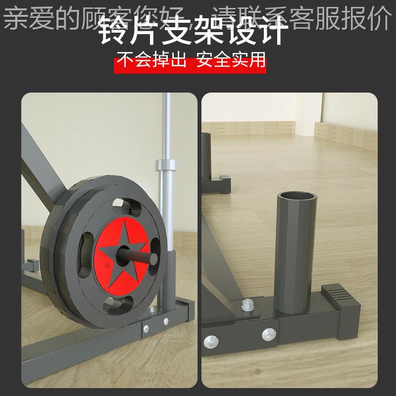 铃架深蹲推架龙卧推器健身器材杠家用多功能门93464架卧床卧推架