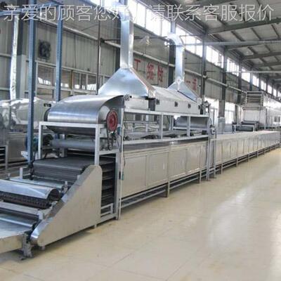 数控河粉 烘干机米皮 EVT预干机全动锅边糊自烘干设备 隧道式连续